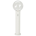 Borne d'�clairage TYPE NO 2012 rond, avec d�tecteur de mouvement E27 44, blanche gradable
