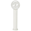 Borne d'�clairage TYPE NO 2012 rond E27 44, blanche gradable