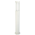 Borne d'�clairage TYPE NO 2043 cylindrique E27 44, blanche