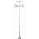 Lampe � m�t TYPE NO 2073 3 flammes E27 44 blanche gradable