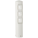 Colonne de prises TYPE NO 2102 3 fois, sans fonction de commutation blanche