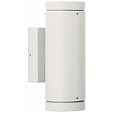 Projecteur d'ext�rieur TYPE NO 2198 haut bas, bilat�ral GU10 54, blanc mat gradable