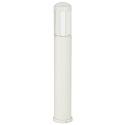 Borne d'�clairage TYPE NO 2221 cylindrique E27 44, blanc mat gradable