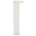 Borne d'�clairage TYPE NO 2290 44, blanc mat gradable
