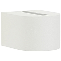 Projecteur d'ext�rieur TYPE NO 2338 haut bas, rond 44, blanc mat 