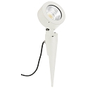 Lampe � broche TYPE NO 2390 avec prise de courant, dimmable, r�glable 54, blanc mat gradable