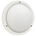 Outdoor Wall and Ceiling luminaire Type No. 6028, IP44, Ø 25cm, E27 QA55 max. 57W, white