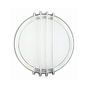 Outdoor Wall and Ceiling luminaire Type No. 6047, IP44, Ø 25.5cm, E27 QA55 max. 57W, white / opal glass