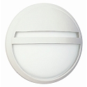 Outdoor Wall luminaire Type No. 6106, IP44, Ø 28cm, E27 QA55 max. 57W, white
