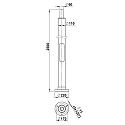 M�t TYPE NO 0013 m�dium noir 