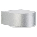 Luminaire mural d'ext�rieur TYPE NO 0233 Bas, rond 44, argent mat gradable