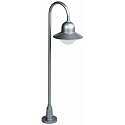 Luminaire d'all�es TYPE NO 2005 E27 IP44, argent mat gradable