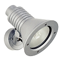 Projecteur d'ext�rieur TYPE NO 2182 pivotant, incassable E27 54, argent mat gradable