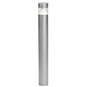 Borne d'�clairage TYPE NO 2295 sym�trique, indirect 54, argent mat