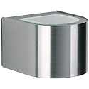 Projecteur d'ext�rieur TYPE NO 2337 haut bas, rond 44, acier inoxydable mat 