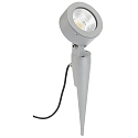 Lampe � broche TYPE NO 2390 avec prise de courant, dimmable, r�glable 54, argent mat gradable