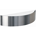 LED Outdoor Wall luminaire Type No. 6343, 2-sided, 230V AC/DC, half round, width 41.5cm, 2x 9.6W 3000K 720lm