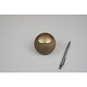 T�l�commande CASAMBI LEPUK EVOLUTION rond, avec capteur, 4 canaux, avec batterie, avec �clairage, or, ch�ne naturel