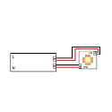 CASAMBI Unit� d�alimentation Led NU2BT98-24 2 canaux, courant constant, r�glable, blanche