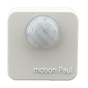 Capteur de mouvement CASAMBI MOTION PAUL � piles, fixation magn�tique, blanche