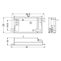 CASAMBI Unit� de commande Bluetooth CASAMBI IBTPRODMX8 version pour montage encastr�, blanche