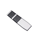 T�l�commande CASAMBI RC8EBT ENOCEAN 8 fois, programmable, amovible, argent
