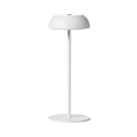 Lampe de table � accu LT LED FLOAT avec connexion USB, dimmable IP55, blanche gradable