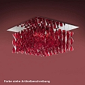 Ceiling luminaire PL AURA G 30, E27, IP20, Murano glass, clear