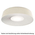 Luminaire de plafond PL VELVET 100 E27 IP20, beige, blanche gradable