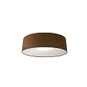 Luminaire de plafond PL VELVET 100 E27 IP20, marron, blanche gradable