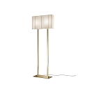 Floor luminaire PT CLAVIUS, 2x E27, IP20, gold / sand