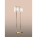Axolight Lampadaire PT CLAVIUS E27 IP20, or, couleur sable gradable