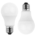 Lampe LED forme poire SMD ESSENTIAL A60 lot de 2 E27 8W 810lm 2700K 230° 