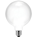 Blulaxa LED Filament Lamp Globe RETRO opal, 9,5cm, 300�, E27, warmwhite, glass, 7W