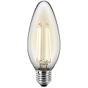HWH Ampoule à filament forme bougie C35 commutable E27 4,5W 470lm 2700K 300° CRI > 90 