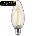 HWH Ampoule à filament forme bougie C35 commutable E27 4,5W 470lm 2700K 300° CRI > 90 