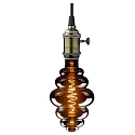 HWH Ampoules d�coratives � filament commutable E27 8,5W 200lm 1800K 300� CRI > 80 