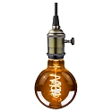 HWH Lampe globe G95 commutable E27 5W 140lm 1800K 300� CRI > 80 