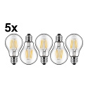 Lampe � filament LED lot de 5 E27 7W 810lm 2700K 300� CRI > 80 