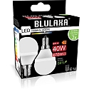 HWH Lampe en forme d'ampoule lot de 2 G45 E14 5W 470lm 4000K 150° 