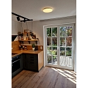 HWH Applique et plafonnier PROMINA S rond IP20, blanche 