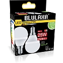 HWH Lampe en forme d'ampoule lot de 2 G45 E14 3W 250lm 2700K 150° 