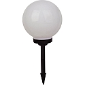 Lampe � piquet de terre GLOBE IP44, blanche