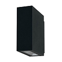 Luminaire mural haut bas IP54, graphite 