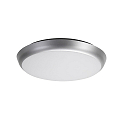 Brumberg outdoor wall luminaire MAKIRA Ø 25CM round, CCT Switch, impact resistant, arched IP65, black dimmable