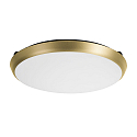 Brumberg outdoor wall luminaire MAKIRA Ø 35CM round, CCT Switch, impact resistant, arched IP65, black dimmable