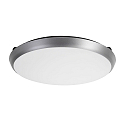 Brumberg outdoor wall luminaire MAKIRA Ø 35CM round, CCT Switch, impact resistant, arched IP65, black dimmable