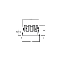 Brumberg Downlight rond, Dim-To-Warm IP20, blanche gradable