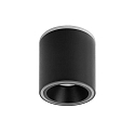 downlight DOLOK-R round, with decorative ring, direct / indirect IP20, black matt dimmable