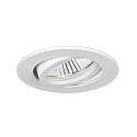 Lumi�re encastr�e PAYTON-R rond, pivotant LED IP20, blanche gradable 3W 290lm 2700K 38� 38� CRI 80-89